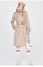 Long Autumn Trench Coat Women - QH Clothing