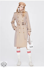 Long Autumn Trench Coat Women - QH Clothing