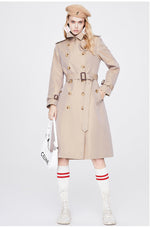 Long Autumn Trench Coat Women - QH Clothing