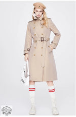 Long Autumn Trench Coat Women - QH Clothing