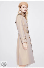 Long Autumn Trench Coat Women - QH Clothing