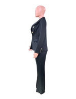 Long Sleeve Blazer & Trouser Suit - Clothing