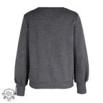 Polyester Textured Sweater - Autumn Chic - QH Clothing