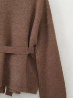 Elegant Double-sided Belted Winter Coat - QH Clothing