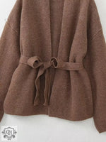 Elegant Double-sided Belted Winter Coat - QH Clothing