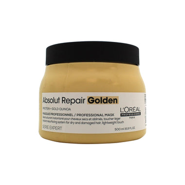 L’Oreal Serie Expert Absolut Repair Golden Gold Quinoa And Protein Hår Mask 500ml - Hair Care