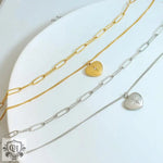 Exquisite Love and Star Double-Layered Pendant Necklace -  QH Clothing