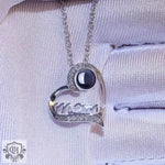 Eternal Love Diamond Projection Necklace -  QH Clothing