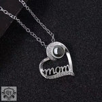 Eternal Love Diamond Projection Necklace -  QH Clothing