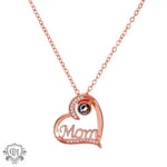 Eternal Love Diamond Projection Necklace -  QH Clothing