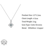 Luxury Four-Leaf Clover Pendant Necklace: A Symbol of Luck and Elegance -  QH Clothing