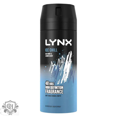 Lynx Ice Chill Antiperspirant Spray 150ml - QH Clothing