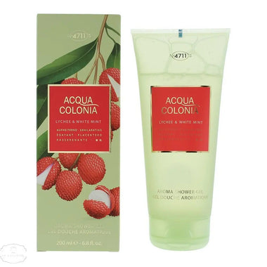 Mäurer & Wirtz 4711 Acqua Colonia Lychee & White Mint Aroma Shower Gel 200ml - QH Clothing