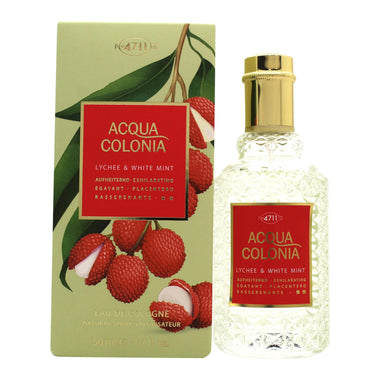 Mäurer & Wirtz 4711 Acqua Colonia Lychee & White Mint Eau de Cologne 50ml Sprej - Fragrance