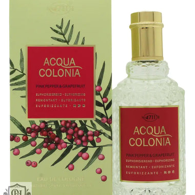 Mäurer & Wirtz 4711 Acqua Colonia Pink Pepper & Grapefruit Eau de Cologne 50ml Spray - Fragrance