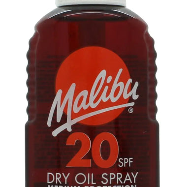 Malibu Dry Oil Sprej SPF20 100ml - Sun Care & Tanning