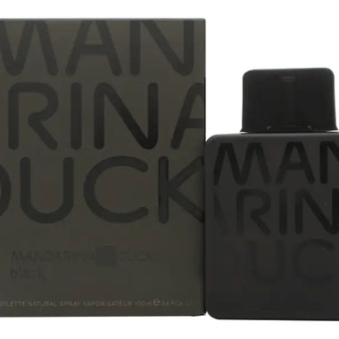 Mandarina Duck Pure Black for Men Eau De Toilette 100ml Spray - Fragrance