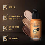 Max Factor Facefinity All Day Flawless 3 in 1 Foundation SPF20 30ml - 78 Warm Honey - QH Clothing