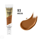 Max Factor Miracle Pure Skin-Improving Foundation SPF30 30ml - 93 Mocha - QH Clothing