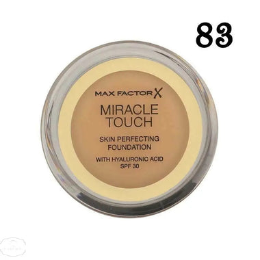 Max Factor Miracle Touch Skin Perfecting Foundation SPF30 11.5g - 83 Golden Tan - QH Clothing