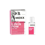 Mexx Life Is Now for Her Eau de Toilette 15ml Spray - Fragrance