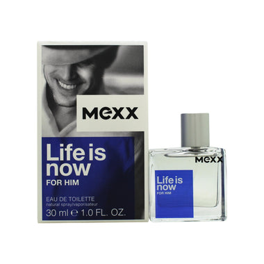 Mexx Life Is Now for Him Eau de Toilette 30ml Spray - Fragrance