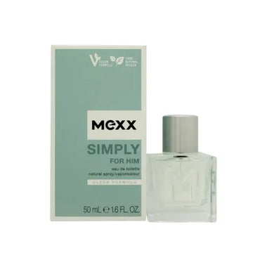 Mexx Simply for Him Eau de Toilette 50ml Spray - Fragrance