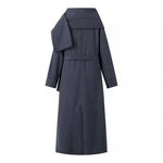 Mid Length Belted Trench Coat - QH Clothing