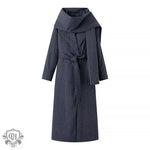 Mid Length Belted Trench Coat - QH Clothing