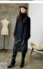 "Mid Length Trench Coat - Cotton" - QH Clothing