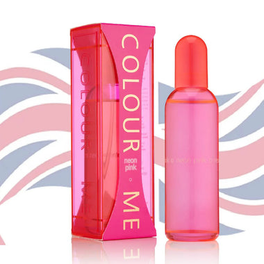 Milton Lloyd Colour Me Neon Pink Eau de Parfum 100ml Spray - Fragrance