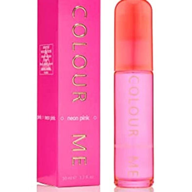 Milton Lloyd Colour Me Neon Pink Eau de Parfum 50ml Spray - Fragrance