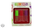 Miss Sporty Gift Set 11ml Pump Up Booster EDT + 11ml Clubbing Proof EDT + 11ml Crush On You EDT - Fragrance