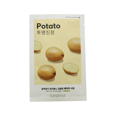 Missha Airy Fit Sheet Mask 19g - Potato - Skin Care