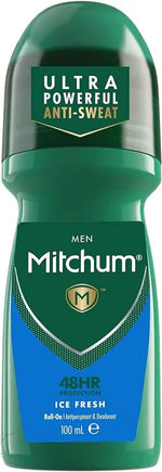 Mitchum Men 48H Ice Fresh Roll-On 50ml - QH Clothing