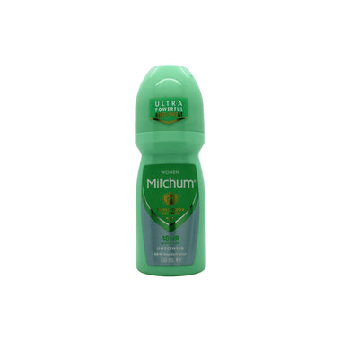 Mitchum Women Triple Odor Defense Unscented Deodorant Roll-On 100ml - Shower & Body Care