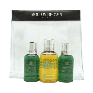 Molton Brown Presentset 50ml Suma Ginseng Kroppstvål + 2 x 30ml Fabled Juniper Berries & Lapp Pine Kroppstvål