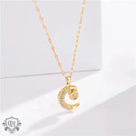 Moonlit Elegance: Diamond Projection Necklace -  QH Clothing