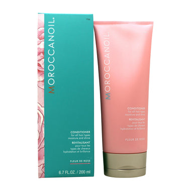 Moroccanoil Fleur de Rose Moisture And Shine Balsam 200ml - Hair Care