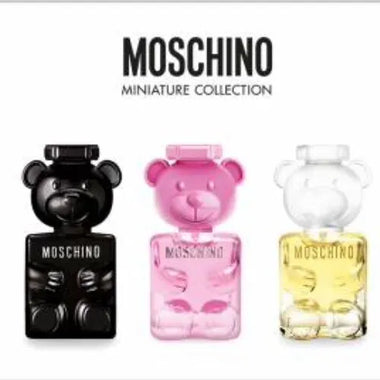 Moschino Miniatures Gift Set 5ml Toy 2 Pearl EDP + 5ml Toy 2 Bubble Gum EDT + 5ml Toy 2 EDP - Fragrance