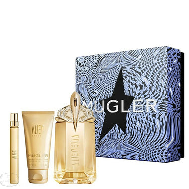 Mugler Alien Goddess Gift Set 60ml Refillable EDP + 10ml EDP + 50ml Body Lotion - QH Clothing