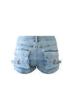 Summer Slim Fit Denim Shorts - QH Clothing