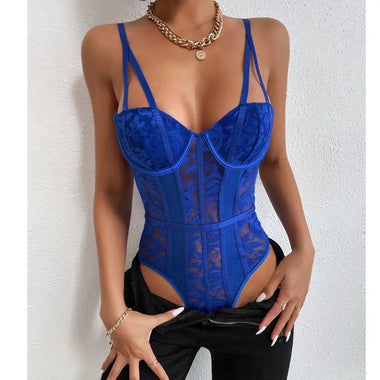 Summer Sexy Lace Stitching Niche Street Sexy Jumpsuit - Quality Home Clothing| Beauty