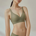 Nude Feel Seamless Bra Set - Clothing