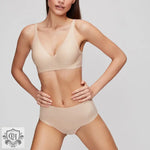 Nude Feel Seamless Bra Set - Clothing