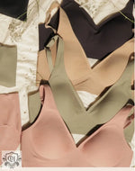 Nude Feel Seamless Bra Set - Clothing