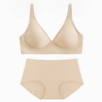 Nude Feel Seamless Bra Set - S / Light Skin - Clothing