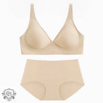 Nude Feel Seamless Bra Set - S / Light Skin - Clothing