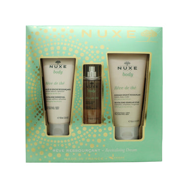 Nuxe Body Rêve de The Revitalising Dream Gift Set 30ml Exalting Fragrant Water + 100ml Revitalising Shower Gel + 150ml