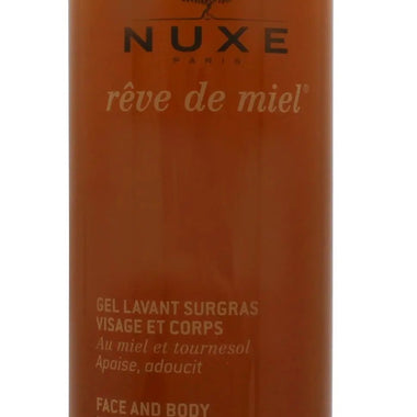 Nuxe Reve de Miel Face and Body Ultra-Rich Cleansing Gel 400ml - Dry/Sensitive Skin - QH Clothing